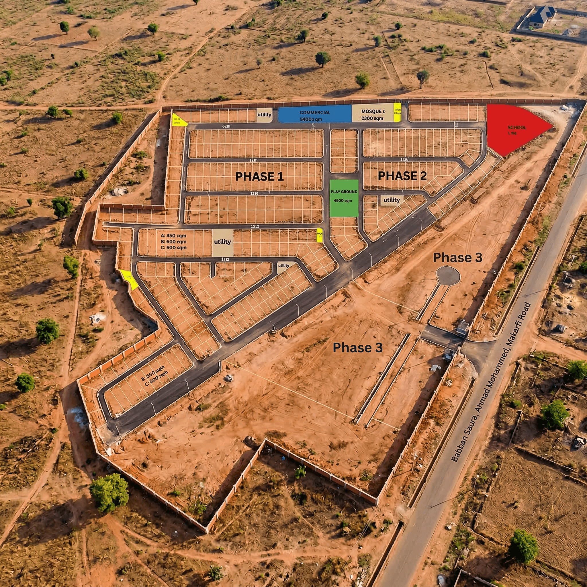 Babban Saura neighborhood, Kaduna State – verified properties available